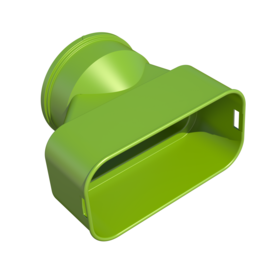 RACCORD CAISSON 130X60 OPTIFLEX PRO
